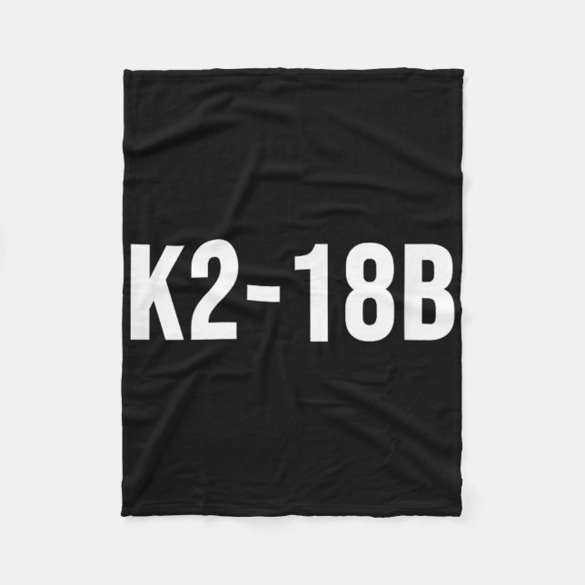 K2-18b Fleecedecke (Vorderseite)