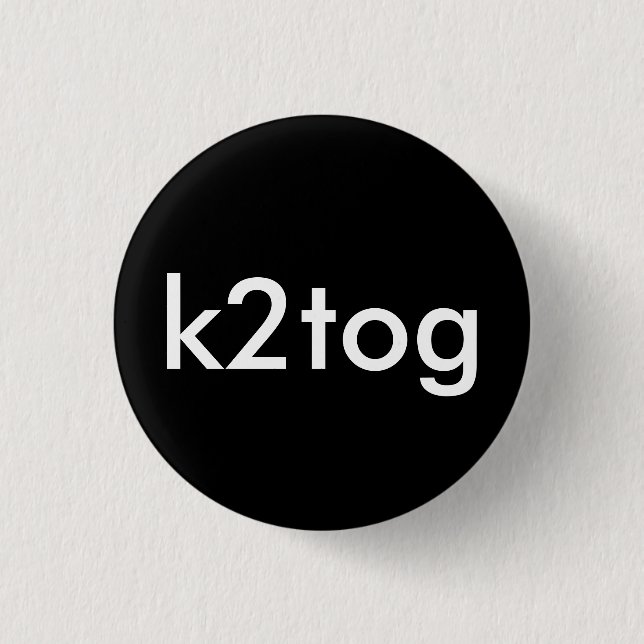 k2tog button (Vorderseite)