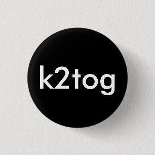 k2tog button