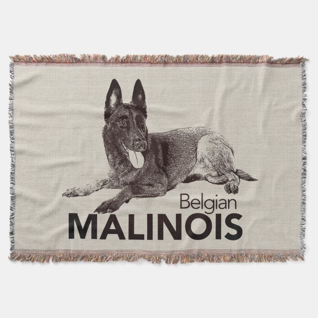 k9 Einheit - Malinois - belgischer Schäfer - Decke (Vorderseite)