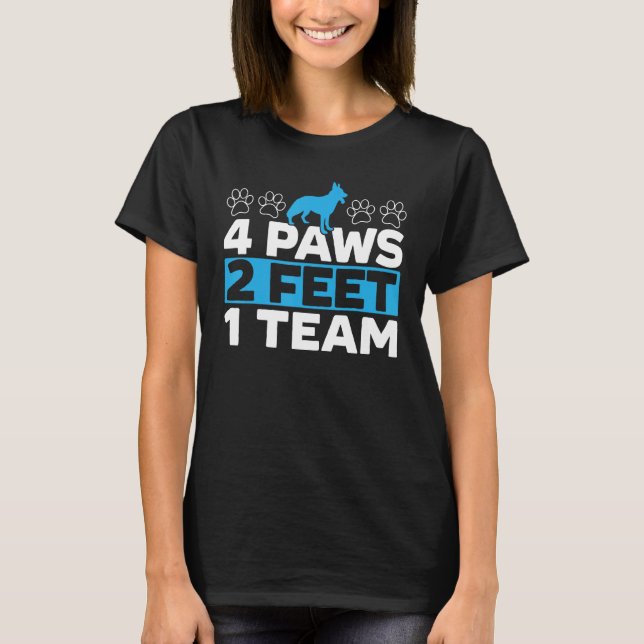 K9 Handler Police Dog Law Enforcement Police K9 Un T-Shirt (Vorderseite)