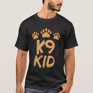 K9 Kid Dog Handler Trainer Canine T-Shirt
