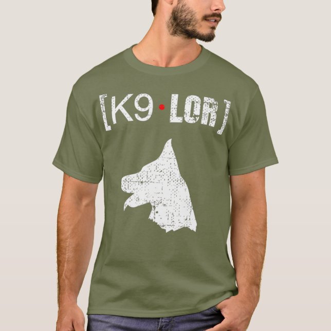 K9 LOR PD Greene Landkreis Dog T-Shirt (Vorderseite)