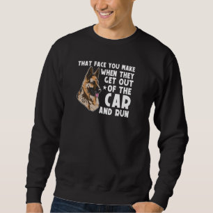 K9 Polizeihund, dass Gesicht Sie K9 Polizeibeamten Sweatshirt