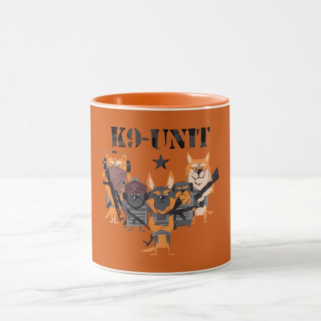 K9 Polizeihundeeinheit Tasse (Zentrum)
