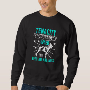 K9 Referat Belgische Malinois Courage PD Polizeitr Sweatshirt