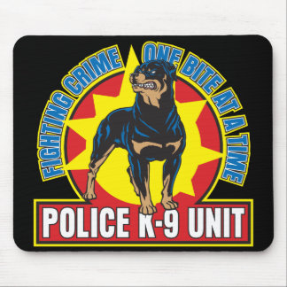 K9 Rottweiler Biss Mousepad