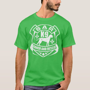 K9 SAR für Such- und Rettungsdienste (4) T-Shirt
