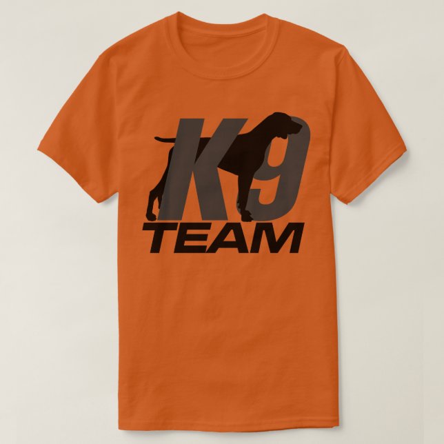 K9 Team Deutscher Kurzzeiger 2 T-Shirt (Design vorne)