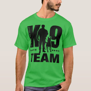 K9 Team K9 Einheit Malinois T-Shirt