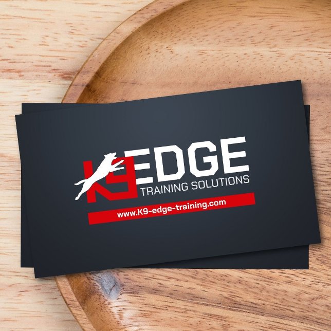 K9 Training - Dog Trainer - Kaninchenverhalten Visitenkarte (Von Creator hochgeladen)