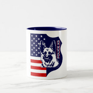 K9 USA Polizeikaffee Tasse
