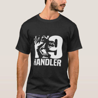K-9-Führer Polizei Sheriff Polizisten Strafverfolg T-Shirt
