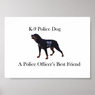 K-9 Police Doster Poster