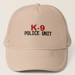 K-9 Police Trucker Hat Truckerkappe