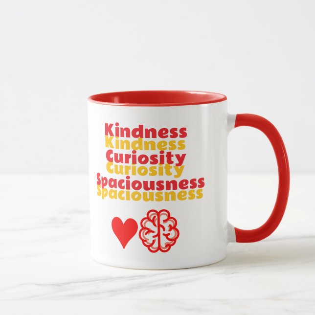 K C S - Kindness Curiosity Spaciousness Tasse (Rechts)