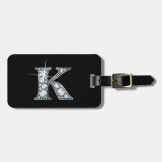 K "Diamond Bling" Luggage Tag Gepäckanhänger