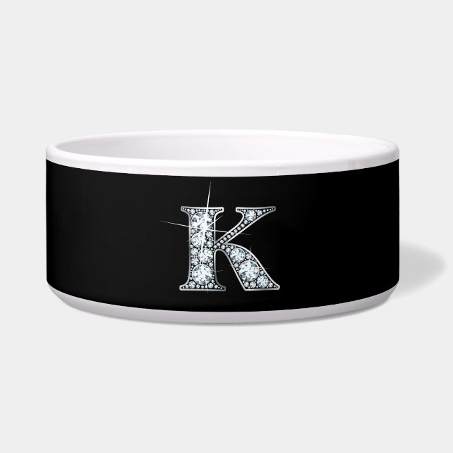 K "Diamond Bling" Pet Bowl Napf (Vorderseite)