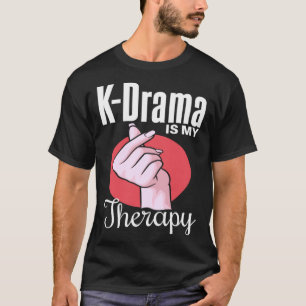 K-Drama ist meine Therapie   K-Drama Humor Koreani T-Shirt