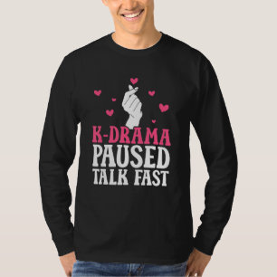 K Drama K Pop Handzeichen Herz K Pop Merchandise T-Shirt