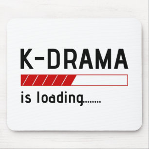 K-drama lädt... - Maus Pad Mousepad