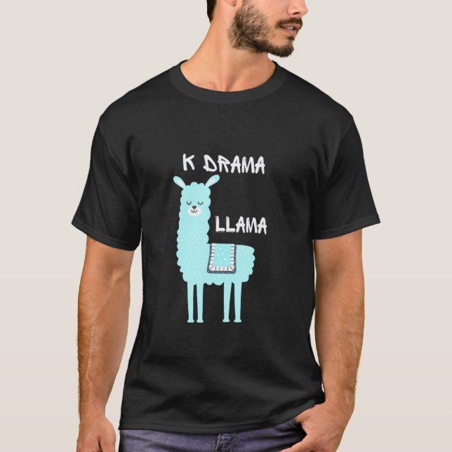 K Drama Lama T-Shirt (Vorderseite)