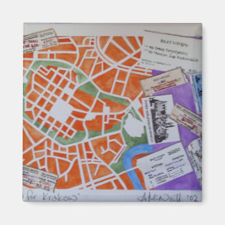 K für Krakau-Magnet Magnet