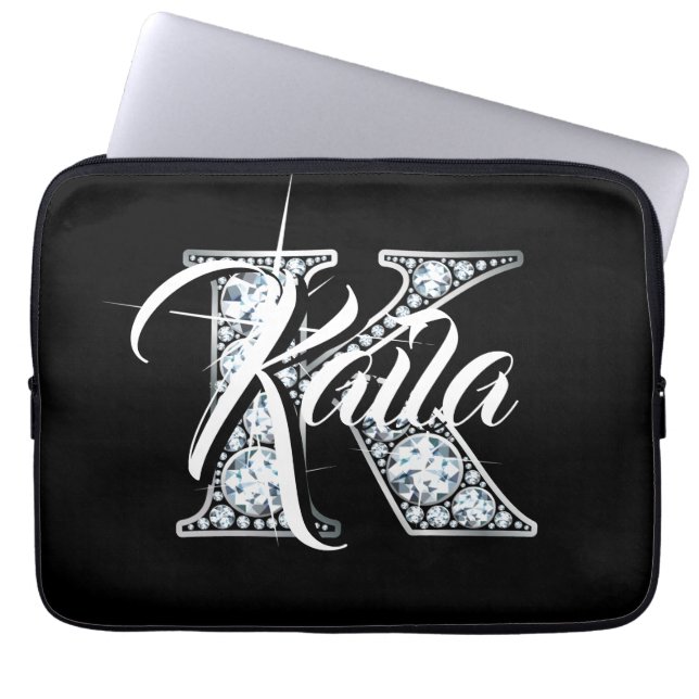 K Imitate Diamond Laptop Sleeve (Vorderseite)