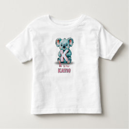 K is for Katie – Custom Kleinkind T-shirt