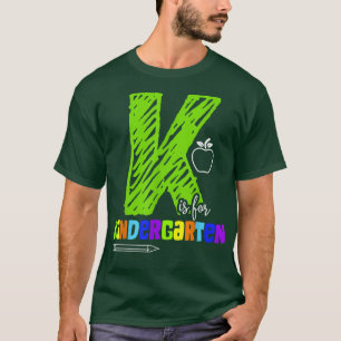 K ist für den Kindergarten-T - Shirt