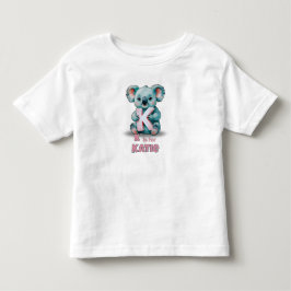 K ist für Katie – Individuell Kleinkind T-shirt