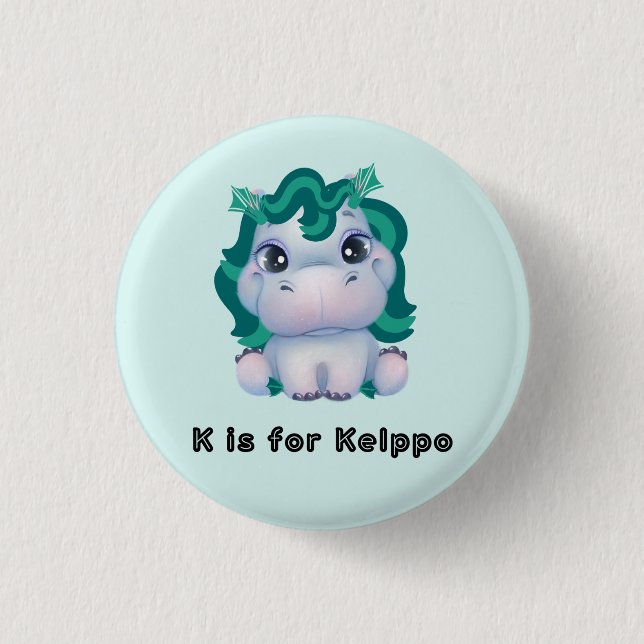 K ist für Kelppo Button (Vorderseite)