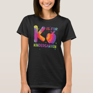 K ist für Kindergarten-Lehrer Schüler Zurück zur S T-Shirt
