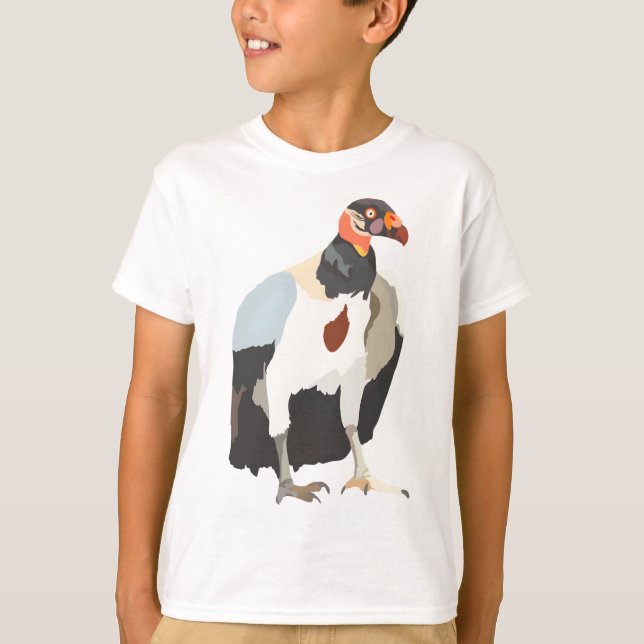 K ist für King Vulture T-Shirt (Vorderseite)