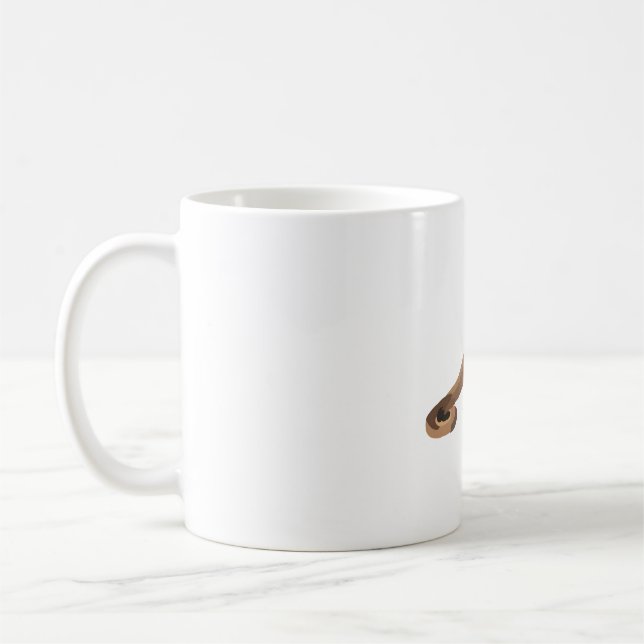 K ist für Kinkajou Kaffeetasse (Links)