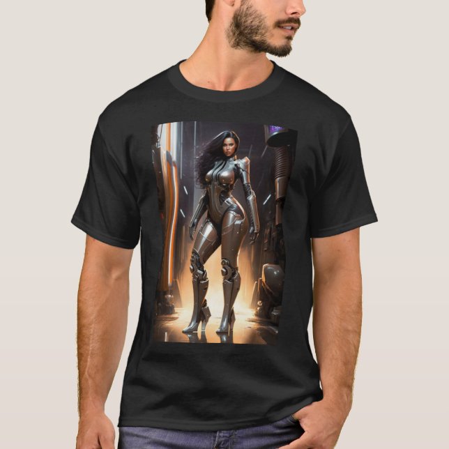 K.K. Android Sci-Fi T-Shirt (Vorderseite)