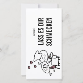 K&K Gutschein | Kochen Feiertagskarte