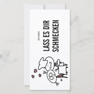 K&K Gutschein | Kochen Feiertagskarte