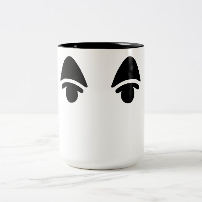 K.K. Slider eyes mug Zweifarbige Tasse (Mittel)