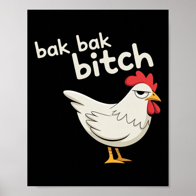 K K Typischer Hühnerklang  Poster (Vorne)