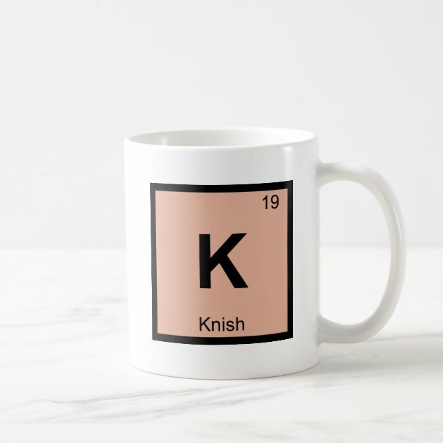 K - Kennzeichen der Knish Chemistry Tasse (Rechts)