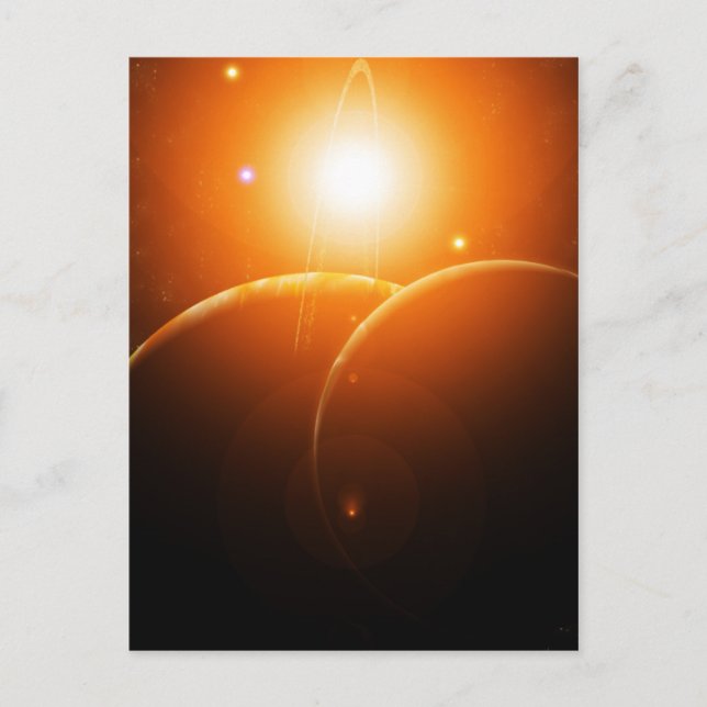 K-Klassenzimmer Postkarte (Vorderseite)