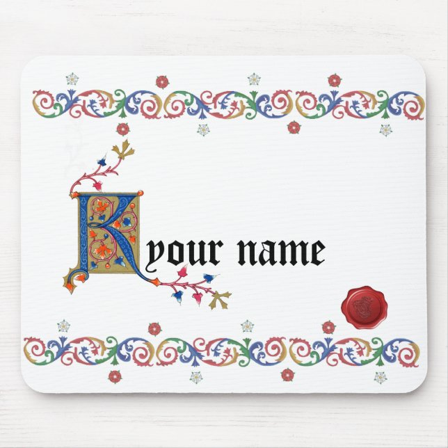 K mittelalterliche Mousepad (Vorne)
