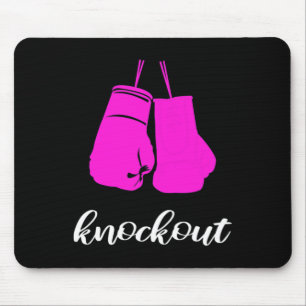 K.O. Kickboxer Fan Geschenk für Frauen  Mousepad