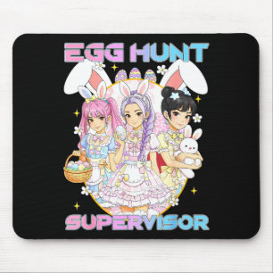 K-P Osterhasen-Eierjagd-Aufseher Lustige Mutter Mousepad