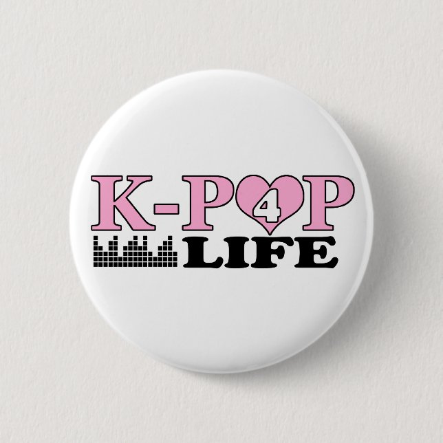 K-POP 4 LEBEN BUTTON (Vorderseite)