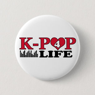 K-POP 4 LEBEN BUTTON