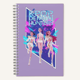 K-Pop Anime Idol Gruppe Spiralblock Notizbuch