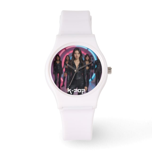 K-POP ARMBANDUHR (Vorderseite)