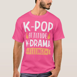 K-Pop Attitude-K-Drama-Gefühle für den Lüfter des  T-Shirt